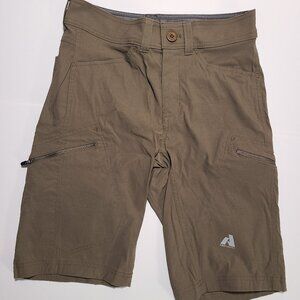 Eddie Bauer First Ascent Nylon Shorts 30x12, Saddle